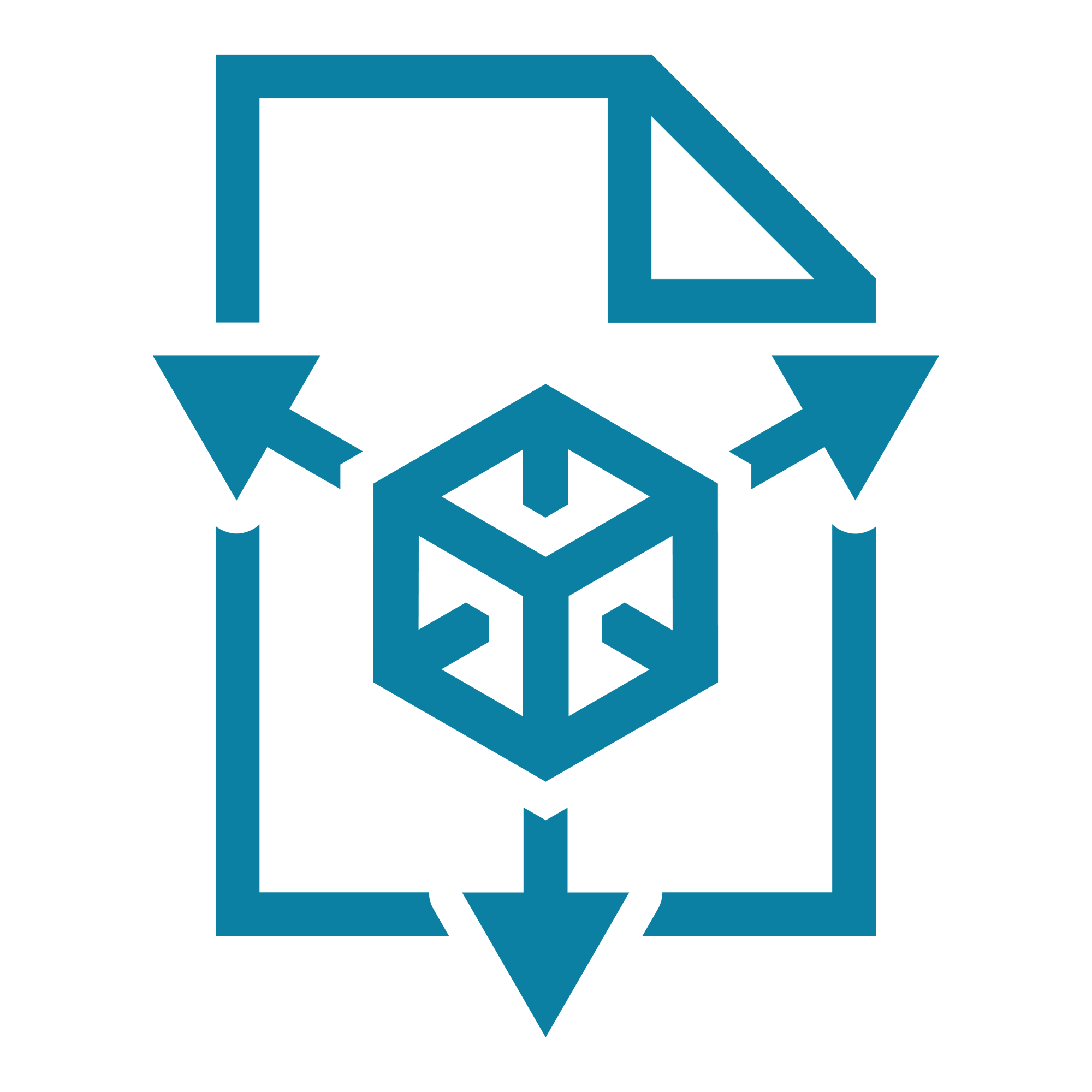 Icons - Engineering Service - PD - CAD - Brand Blue